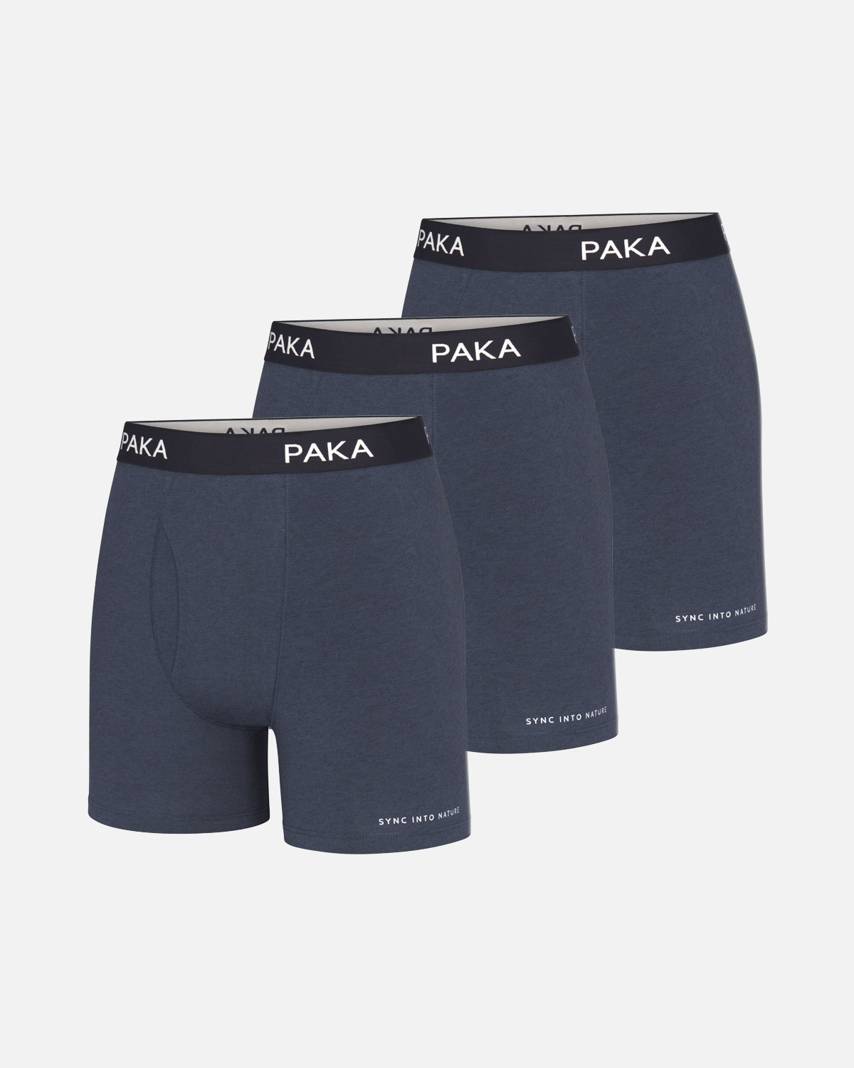 Mens 3-pack blue alpaca underwear briefs 