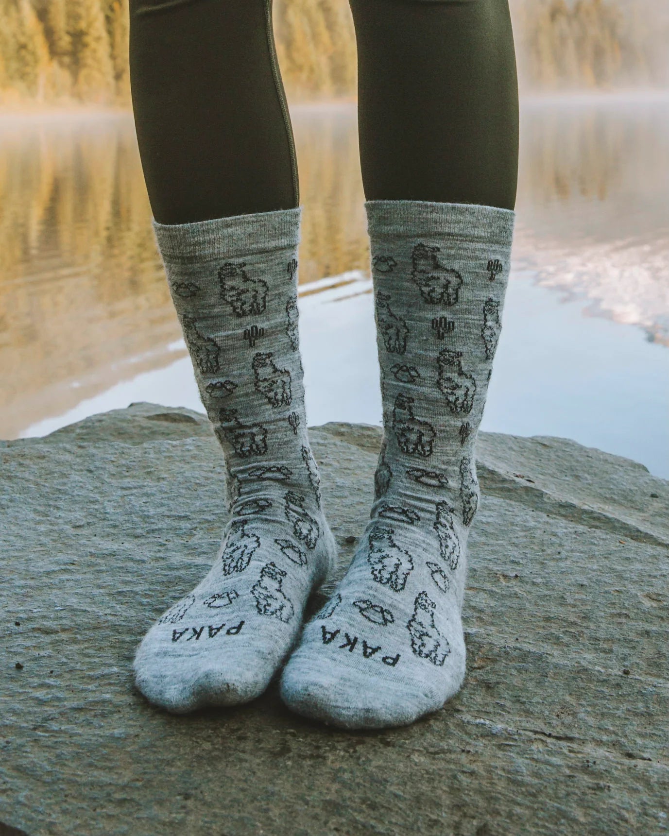 Graphic Odor-proof | Thermoregulating, Socks 3-Packs – Extra-soft, PAKA®
