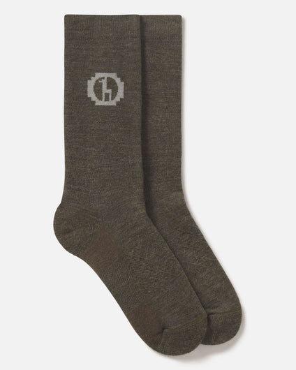 Andean Moss / Green Odor-Proof Alpaca Wool Crew Socks – PAKA Apparel