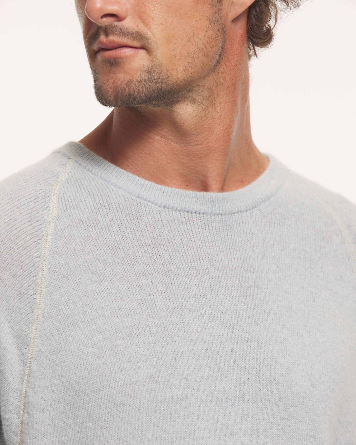 Wool Blend Crewneck - Men - Ready-to-Wear