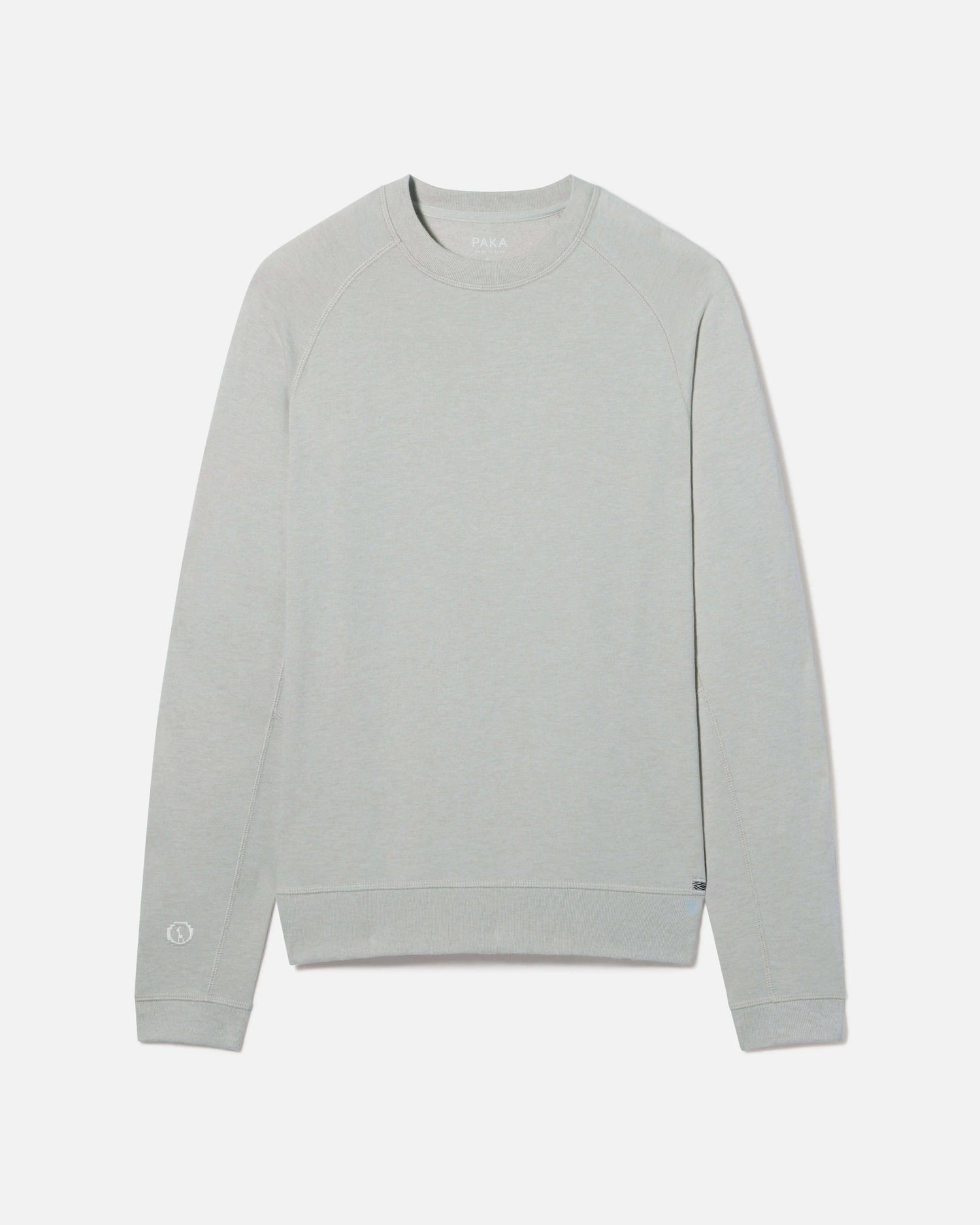 Plain grey crew neck 2025 sweatshirt
