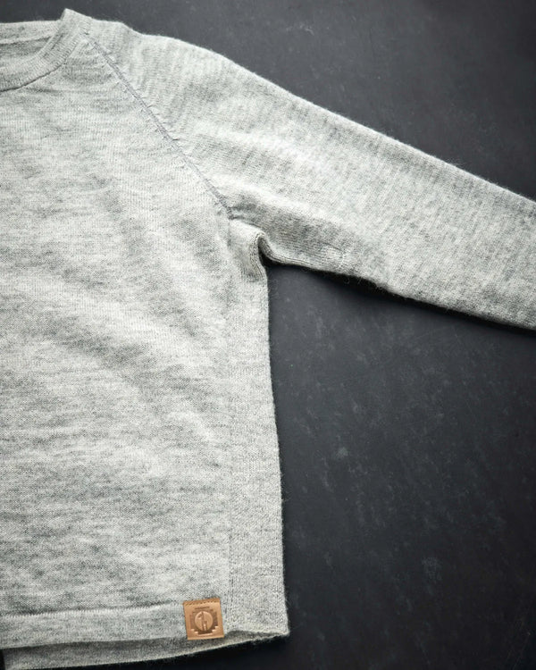 Grey Crewneck Paka Apparel