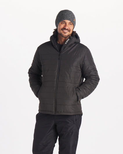 Lightweight puffer jacket with ethical PAKAFILL insulation PAKA