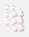 6 pairs of white alpaca wool ankle socks